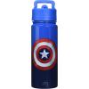 imageSimple Modern Summit Water Bottle with Straw Lid  Minecraft 18oz Stainless Steel Cup Insulated Tumbler for Girls Boys School  Minecraft MashupMarvelCaptain America Shield