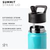 imageSimple Modern Summit Water Bottle with Straw Lid  Minecraft 18oz Stainless Steel Cup Insulated Tumbler for Girls Boys School  Minecraft MashupMarvelCaptain America Shield