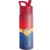 imageSimple Modern Summit Water Bottle with Straw Lid  Minecraft 18oz Stainless Steel Cup Insulated Tumbler for Girls Boys School  Minecraft MashupMarvelCaptain Marvel