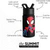 imageSimple Modern Summit Water Bottle with Straw Lid  Minecraft 18oz Stainless Steel Cup Insulated Tumbler for Girls Boys School  Minecraft MashupMarvelSpidey Kid