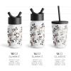 imageSimple Modern Summit Water Bottle with Straw Lid  Minecraft 18oz Stainless Steel Cup Insulated Tumbler for Girls Boys School  Minecraft MashupStar WarsGrogu Force Strong