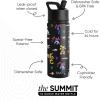 imageSimple Modern Summit Water Bottle with Straw Lid  Minecraft 18oz Stainless Steel Cup Insulated Tumbler for Girls Boys School  Minecraft MashupTransformer Block Nation