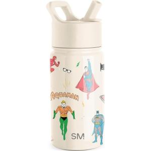imageSimple Modern Summit Water Bottle with Straw Lid  Minecraft 18oz Stainless Steel Cup Insulated Tumbler for Girls Boys School  Minecraft MashupDC Comics Super Hero Boys