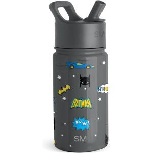 imageSimple Modern Summit Water Bottle with Straw Lid  Minecraft 18oz Stainless Steel Cup Insulated Tumbler for Girls Boys School  Minecraft MashupDC Comics Batman POW