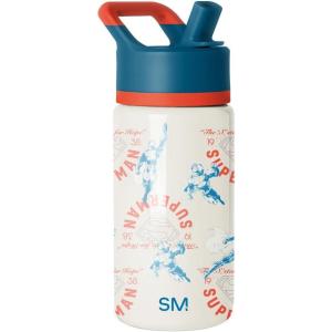 imageSimple Modern Summit Water Bottle with Straw Lid  Minecraft 18oz Stainless Steel Cup Insulated Tumbler for Girls Boys School  Minecraft MashupDC Comics Superman Stand for Hope