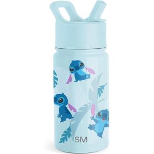 imageSimple Modern Summit Water Bottle with Straw Lid  Minecraft 18oz Stainless Steel Cup Insulated Tumbler for Girls Boys School  Minecraft MashupDisneyTropical Stitch