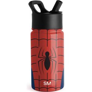 imageSimple Modern Summit Water Bottle with Straw Lid  Minecraft 18oz Stainless Steel Cup Insulated Tumbler for Girls Boys School  Minecraft MashupMarvelSpider Armor