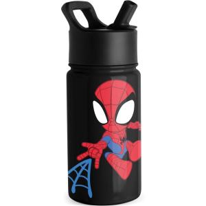 imageSimple Modern Summit Water Bottle with Straw Lid  Minecraft 18oz Stainless Steel Cup Insulated Tumbler for Girls Boys School  Minecraft MashupMarvelSpidey Kid
