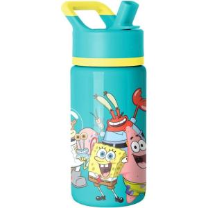 imageSimple Modern Summit Water Bottle with Straw Lid  Minecraft 18oz Stainless Steel Cup Insulated Tumbler for Girls Boys School  Minecraft MashupSpongeBob Pals