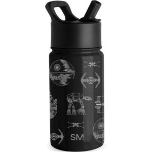 imageSimple Modern Summit Water Bottle with Straw Lid  Minecraft 18oz Stainless Steel Cup Insulated Tumbler for Girls Boys School  Minecraft MashupStar WarsVehicle Schematics