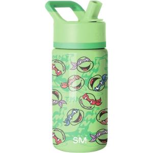 imageSimple Modern Summit Water Bottle with Straw Lid  Minecraft 18oz Stainless Steel Cup Insulated Tumbler for Girls Boys School  Minecraft MashupTMNT Mutant Ooze
