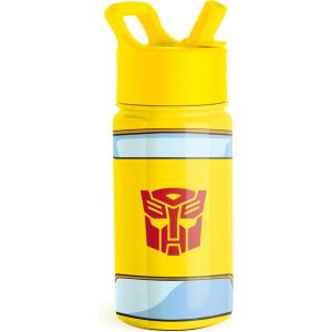 imageSimple Modern Summit Water Bottle with Straw Lid  Minecraft 18oz Stainless Steel Cup Insulated Tumbler for Girls Boys School  Minecraft MashupTransformer Bumble Bee