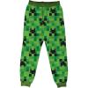 imageMinecraft Creeper Pajama Jogger Sleep Pants LicensedGreen