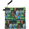 imageBioworld Minecraft Creeper 4Piece Lunchbox ampamp Water Bottle Combo SetMinecraft Boom