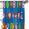 imageJay Franco Minecraft Isometric Blue 84quot Inch Drapes 4 Piece Set  Beautiful Room Dcor ampamp Easy Set Up Bedding Features Creeper  Window Curtains Include 2 Panels ampamp 2 TiebacksBlue  Super Hero Adventures