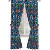 imageJay Franco Minecraft Isometric Blue 84quot Inch Drapes 4 Piece Set  Beautiful Room Dcor ampamp Easy Set Up Bedding Features Creeper  Window Curtains Include 2 Panels ampamp 2 TiebacksBlue  Avengers