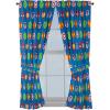 imageJay Franco Minecraft Isometric Blue 84quot Inch Drapes 4 Piece Set  Beautiful Room Dcor ampamp Easy Set Up Bedding Features Creeper  Window Curtains Include 2 Panels ampamp 2 TiebacksBlue  Super Hero Adventures