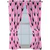 imageJay Franco Minecraft Isometric Blue 84quot Inch Drapes 4 Piece Set  Beautiful Room Dcor ampamp Easy Set Up Bedding Features Creeper  Window Curtains Include 2 Panels ampamp 2 TiebacksPink  Minnie Mouse