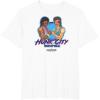 imageA Minecraft Movie Hunk City Rampage Powerful 90s Logo TShirtWhite