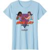 imageA Minecraft Movie Hunk City Rampage Colorful 90s Logo TShirtBaby Blue