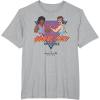 imageA Minecraft Movie Hunk City Rampage Colorful 90s Logo TShirtHeather Grey
