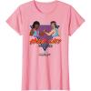 imageA Minecraft Movie Hunk City Rampage Colorful 90s Logo TShirtPink