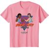 imageA Minecraft Movie Hunk City Rampage Colorful 90s Logo TShirtPink