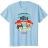 imageA Minecraft Movie Someone Order A Saxophone Birthday Party TShirtBaby Blue