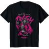 imageA Minecraft Movie Time To Take Out The Trash Garret Portrait TShirtBlack