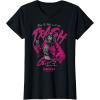 imageA Minecraft Movie Time To Take Out The Trash Garret Portrait TShirtBlack