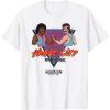 imageA Minecraft Movie Hunk City Rampage Colorful 90s Logo TShirtWhite