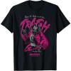 imageA Minecraft Movie Time To Take Out The Trash Garret Portrait TShirtBlack
