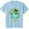 imageA Minecraft Movie Gang We Got A Zombie Problem Cartoon Style TShirtBaby Blue