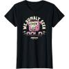 imageA Minecraft Movie We Humbly Seek Gold Funny Pink Sheep TShirtBlack