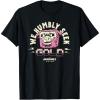 imageA Minecraft Movie We Humbly Seek Gold Funny Pink Sheep TShirtBlack