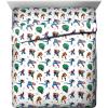 imageMarvel Avengers Blue Circle 5 Piece Full Bed Set  Includes Reversible Comforter ampamp Sheet Set  Bedding Features Captain America ampamp Iron Man  Fade Resistant Microfiber Official Marvel ProductMulti  Avengers