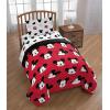 imageMarvel Avengers Blue Circle 5 Piece Full Bed Set  Includes Reversible Comforter ampamp Sheet Set  Bedding Features Captain America ampamp Iron Man  Fade Resistant Microfiber Official Marvel ProductRed  Mickey Mouse