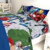 imageMarvel Avengers Blue Circle 5 Piece Full Bed Set  Includes Reversible Comforter ampamp Sheet Set  Bedding Features Captain America ampamp Iron Man  Fade Resistant Microfiber Official Marvel ProductAvengers