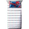 imageMarvel Avengers Blue Circle 5 Piece Full Bed Set  Includes Reversible Comforter ampamp Sheet Set  Bedding Features Captain America ampamp Iron Man  Fade Resistant Microfiber Official Marvel ProductBlue  Spiderman