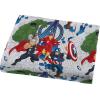 imageMarvel Avengers Blue Circle 5 Piece Full Bed Set  Includes Reversible Comforter ampamp Sheet Set  Bedding Features Captain America ampamp Iron Man  Fade Resistant Microfiber Official Marvel ProductAvengers