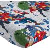 imageMarvel Avengers Blue Circle 5 Piece Full Bed Set  Includes Reversible Comforter ampamp Sheet Set  Bedding Features Captain America ampamp Iron Man  Fade Resistant Microfiber Official Marvel ProductAvengers