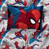 imageMarvel Avengers Blue Circle 5 Piece Full Bed Set  Includes Reversible Comforter ampamp Sheet Set  Bedding Features Captain America ampamp Iron Man  Fade Resistant Microfiber Official Marvel ProductMulti  Spiderman