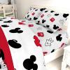 imageMarvel Avengers Blue Circle 5 Piece Full Bed Set  Includes Reversible Comforter ampamp Sheet Set  Bedding Features Captain America ampamp Iron Man  Fade Resistant Microfiber Official Marvel ProductRed  Mickey Mouse