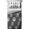 imageMarvel Avengers Blue Circle 5 Piece Full Bed Set  Includes Reversible Comforter ampamp Sheet Set  Bedding Features Captain America ampamp Iron Man  Fade Resistant Microfiber Official Marvel ProductGray  Mandalorian