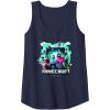 imageA Minecraft Movie Adventure Gang Main Characters Group Shot Tank TopNavy Blue