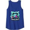 imageA Minecraft Movie Adventure Gang Main Characters Group Shot Tank TopRoyal Blue