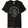 imageA Minecraft Movie The Overlord Lives On Steve Head Portrait Premium TShirtBlack