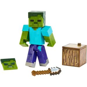 imageMattel Minecraft Comic Mode Zombie Action FigureZombie