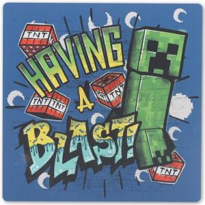 imageMinecraft Steve Embossed Metal Sign  Iconic Steve Diamond Sword Wall Decor for Bedroom or Game RoomBlue