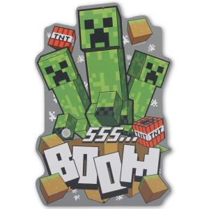 imageMinecraft Steve Embossed Metal Sign  Iconic Steve Diamond Sword Wall Decor for Bedroom or Game RoomGreenGray